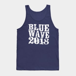 Blue Wave 2018 #BlueWave2018 Vote Democrat Tank Top